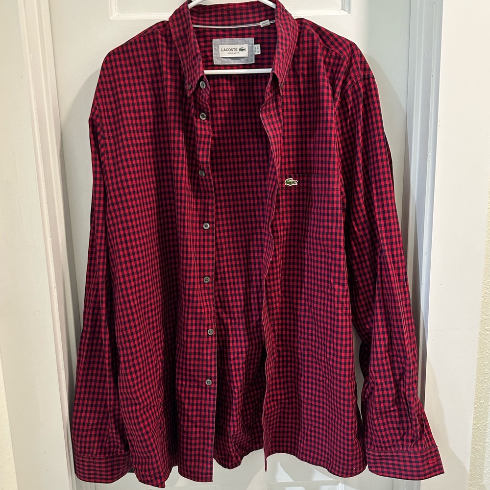 Lacoste regular fit men’s polo 2XL